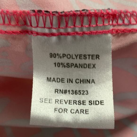 Brooklyn Cloth M Mens Pineapple Hawaiian Shirt Volley Swim Trunk Pink - Picture 12 of 12